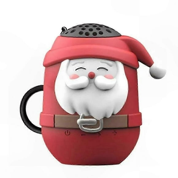 Mini Portable Wireless Speaker, Bluetooth Speaker with Festive Design for Music and Calls