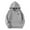 Grey, variant on Hoodie for Girls Coconut Tree Print Pullover Top Unisex Casual Hooded Sweatshirt