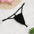 thumbnail image 2 of iHPH7 Thongs for Women, G String Thongs for Women, Lace Underwear for Women, Black One Size, 2 of 7