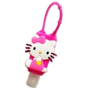 Hello Kitty PVC Designed Silicone 1 Oz Travel Size Pocketbac Lotion Hand Gel Sanitizer Holder Case Cover…