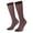 Coffee, variant on Deago 10 Pairs Mens Ultra Thin Dress Socks Silk Sheer Business Socks Summer Work Trouser Sox Mid Calf (Khaki)
