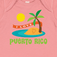 thumbnail image 4 of Inktastic I Love Puerto Rico Boys or Girls Baby Bodysuit, 4 of 5