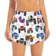 thumbnail image 2 of Balery Cartoon Monster Trucks1 Pantalones cortos deportivos para mujer con forro y dos bolsillos, elásticos, para entrenamiento, gimnasio, yoga-XX-Large, 2 of 7
