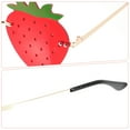 thumbnail image 3 of UPGRATOR Gafas De Sol Personalizadas Rojas Con De Fresa En Material Plástico, 3 of 6