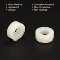 thumbnail image 4 of Unique Bargains Rondelle d'Espacement, Lot de 24 Nylon 6.2mm ID x 11mm OD x 4mm L pour Vis M6, Beige, 4 of 5