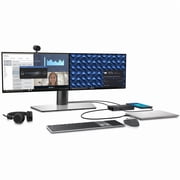 Dell WD22TB4 Thunderbolt 4 رصيف معياري مع منافذ 2 Thunderbolt 4 وأربع منافذ عرض 4K