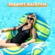 thumbnail image 2 of Tumbona inflable para piscina Sloosh River Tube, azul y amarillo SLOOSH Sloosh, 2 of 8