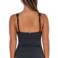 thumbnail image 3 of Sunsets Swimwear Slate Seagrass Texture Elsie Tankini Top, 3 of 6