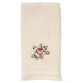 thumbnail image 5 of Avanti® Rosefan Bathroom Collection, Natural, Fingertip Towel, 5 of 6