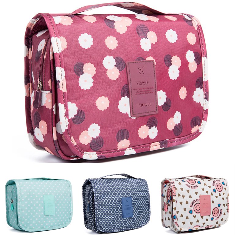 Multifunctional Wash Bags for Women Oxford Folded Cosmetic Bag