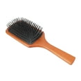 thumbnail image 3 of Paddle Hairbrush, Streamline Comb Teeth Hair Brush Sanded  Humanized Handle  For Blowdrying, 3 of 8