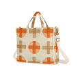 thumbnail image 7 of FORMRS Womens Corduroy Tote Bag Crossbody Shoulder Handbag with Pocket, Beige Geometric Pattern, 7 of 7