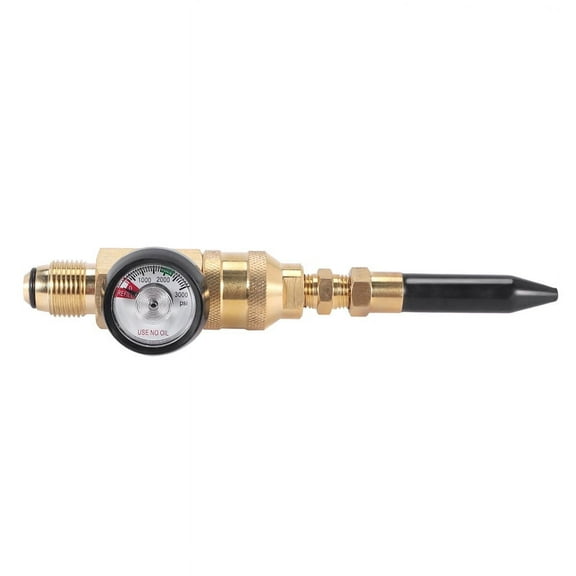 Helium Tank Latex Balloon Inflator Regulator With Gauge For G5/8 Valves