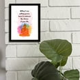 thumbnail image 5 of Designs ByLITA Without Rain Nothing Grows, Learn To Embrace The Storms Of Your Life. 5 x 7 Wooden Framed Wall Art Print | Buddhist Quotes Motivational Decor, 5 of 7