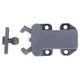 thumbnail image 3 of Pestillos De Puerta De Rebote Fáciles De Usar, Accesorios De Gabinete De Fácil Instalación De Material De Nailon, Para Muebles De Gabinete ANGGREK CA1011, 3 of 8
