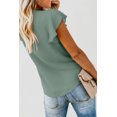 thumbnail image 3 of T-shirt Vert pour Toujours Ce Soir à Boutons pour Femmes, 3 of 12