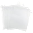 thumbnail image 3 of GOOHOCHY  10 Pcs Bait Bag Mesh Fish Net Crabbing Storage Bags Fishnets White, 3 of 8
