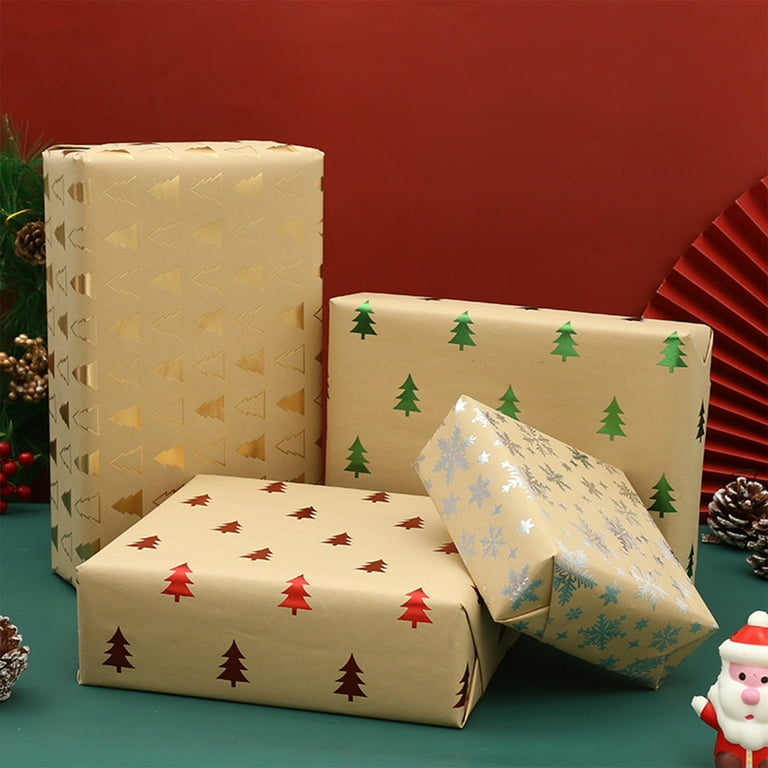 Christmas Tissue Paper/Gift Wrap 50 Sheets Red, Green, White, Prints  20x24