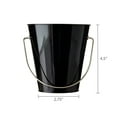 thumbnail image 5 of (6 pack) Black Tin Pail with Handle, 4.6", by Way To Celebrate, 5 of 7