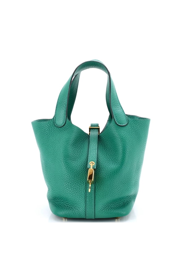 Pre-Owned Picotin Lock Bag Clemence PM By Rebag