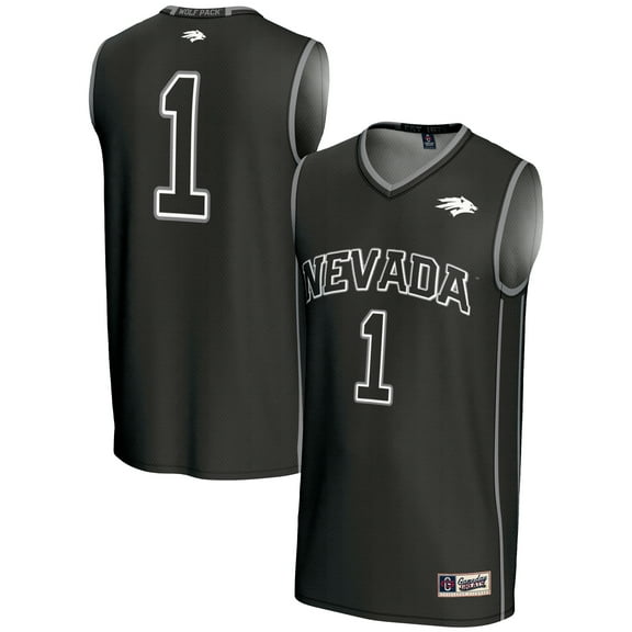 Male GameDay Greats #1 Black Nevada Wolf Pack Lightweight Basketball Jersey