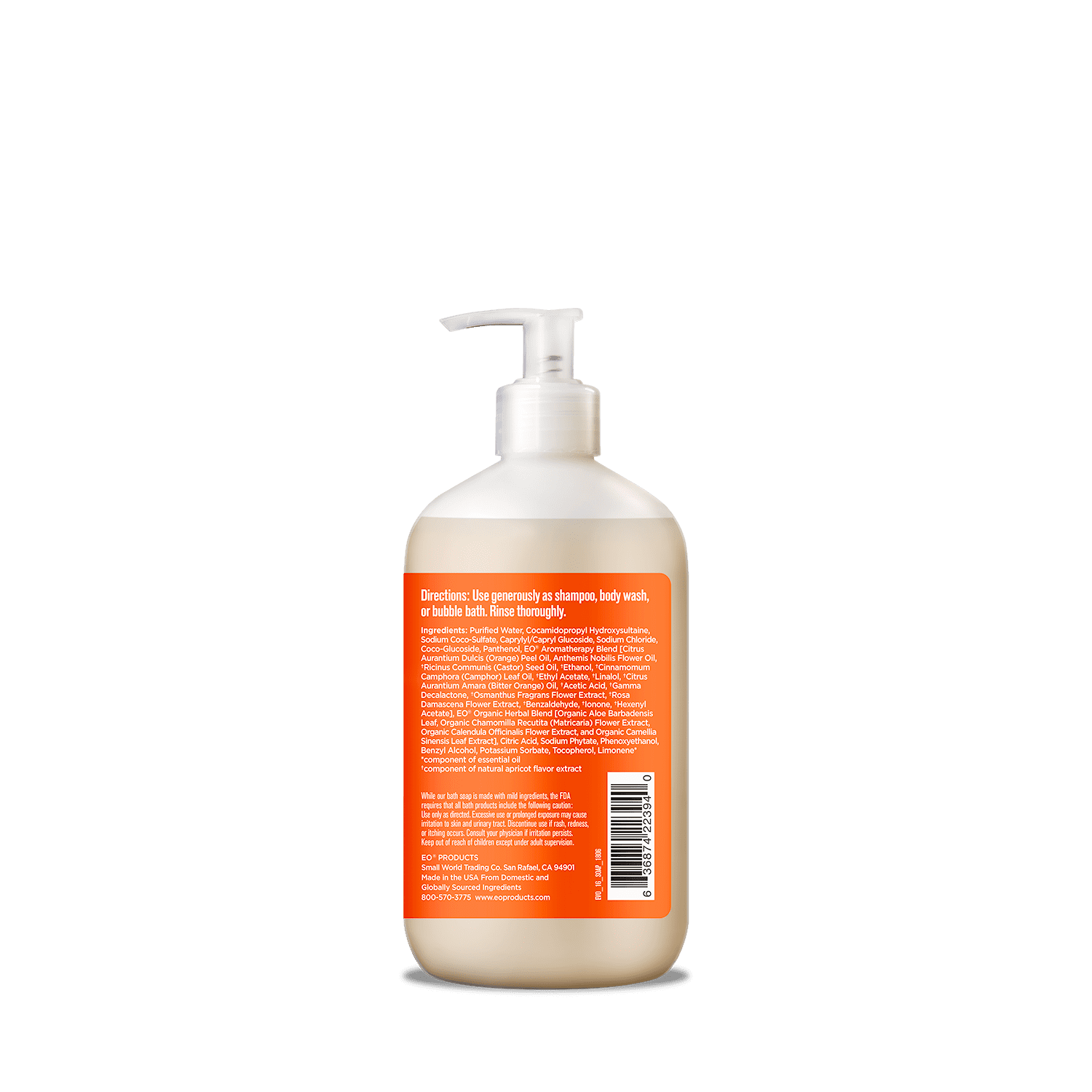 Everyone 3-in-1 Kid Soap - Orange Squeeze (16 fl oz.)