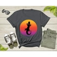 thumbnail image 5 of Cute Lizard Gecko Animal Silhouette at Sunset for Men Women T-Shirt Gecko Lover Gift T Shirt for Men Women Kids Boys Girls Graphic Tshirt, 5 of 8