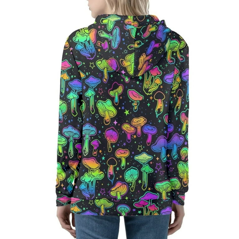 Trippy zip hotsell up hoodies
