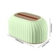 thumbnail image 3 of Yhmxh Utensilios de cocina Caja de pañuelos con elevación automática para decoración del hogar - Contenedor de pañuelos de plástico PET/PET moderno y resistente - Para sala de estar, baño y oficina, 3 of 6