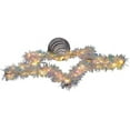 thumbnail image 3 of Kurt Adler Lighted Tinsel StarTree Topper with LED Lights, Silver, 12", 3 of 6