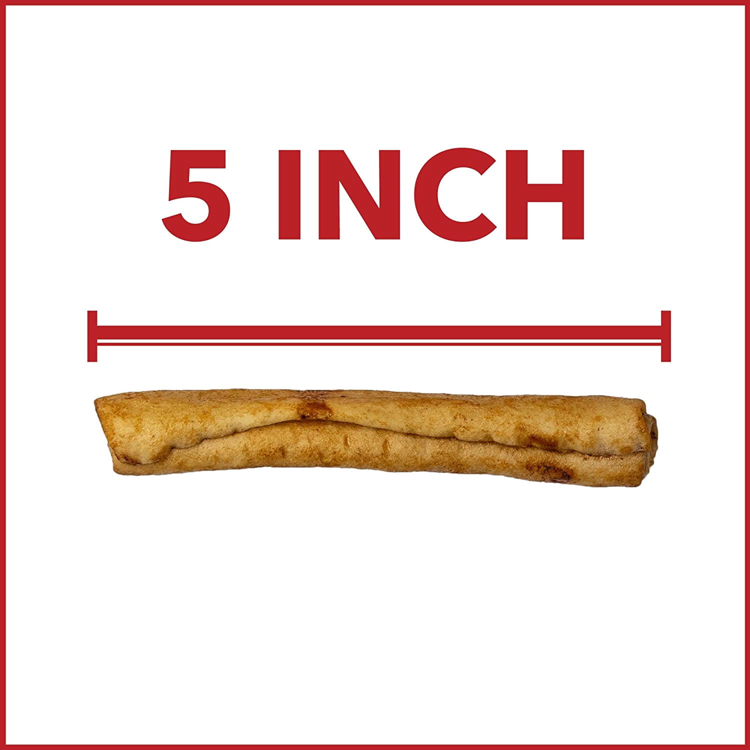 Pet Factory American Beefhide 5" Chip Rolls Dog Chew Treats - Beef & Chicken Flavor, 50 Count/1 Pack Beef & Chicken 50 Count (Pack of 1)