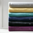 thumbnail image 2 of Microlight Plush Blanket Black Twin/Twin XL, 2 of 2