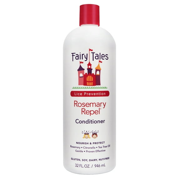 Fairy Tales Rosemary Repel Lice Prevention Kids Conditioner, 32 fl oz.