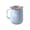 Light Blue, variant on Linnome 500ml Stainless Steel Mug Large Capacity Reusable Drinking Cup for Coffee Tea Water Home Office Camping Daily Beverage Use