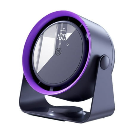 

Clearance! Eewia Fans 2024 New Portable Air Conditioner Digital Display Charging Air Circulation Fan Desktop Wall Mounted Bladeless Fan Air Circulation Fan Purple