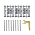 thumbnail image 1 of Kit de varilla de soporte Seitruly para tornillos de casete 86 Electrónica 118 tipo de metal, 1 of 1