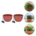 thumbnail image 2 of Weiweiguan 2pcs Chlorophytum Flowerpots Hanging Flower Pots Flower Storage Containers, 2 of 7