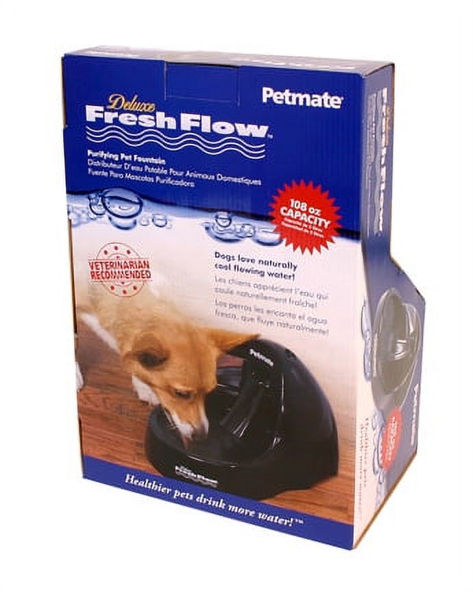 Petmate Deluxe Fresh Flow Purifying Water Pet Fountain - image 5 of 6