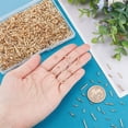 thumbnail image 3 of 1600Pcs Glass Bugle Beads Golden Long Tube Seed Bead 5 6 9 12x2mm Loose Spacer Bead with 0.5mm Round Hole, 3 of 7