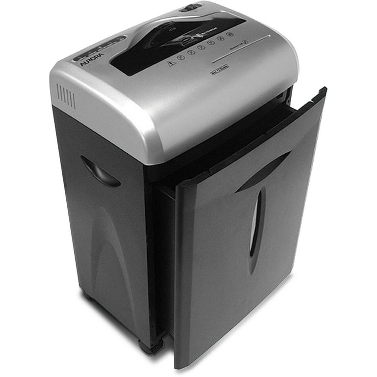 Aurora GB 12-Sheet Cross-Cut ShredSafe Paper, CD and Credit