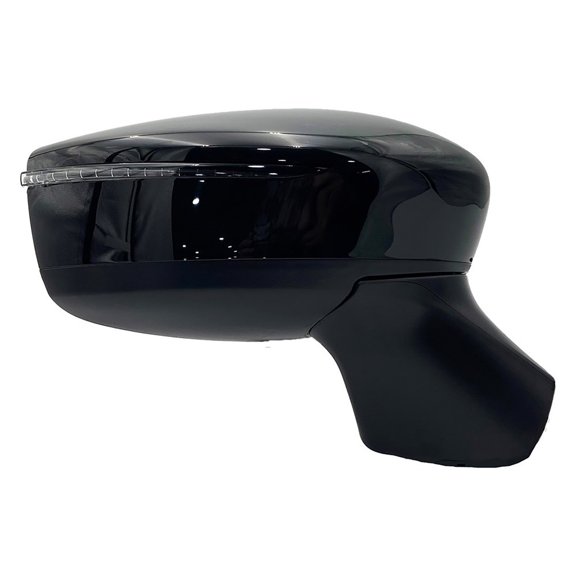 For Nissan Versa 2020 2021 2022 Door Mirror Passenger Side | Power Glass | Heated | w/ Turn Signal Light | Manual Folding | Black/Paint to Match | Replacement For NI1321322 | 191275837559, 963015EE6A