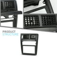 thumbnail image 5 of Black Dash Radio Trim Vents, Hazard Switch Tray Fit For 95-97 Toyota Tacoma, 5 of 10