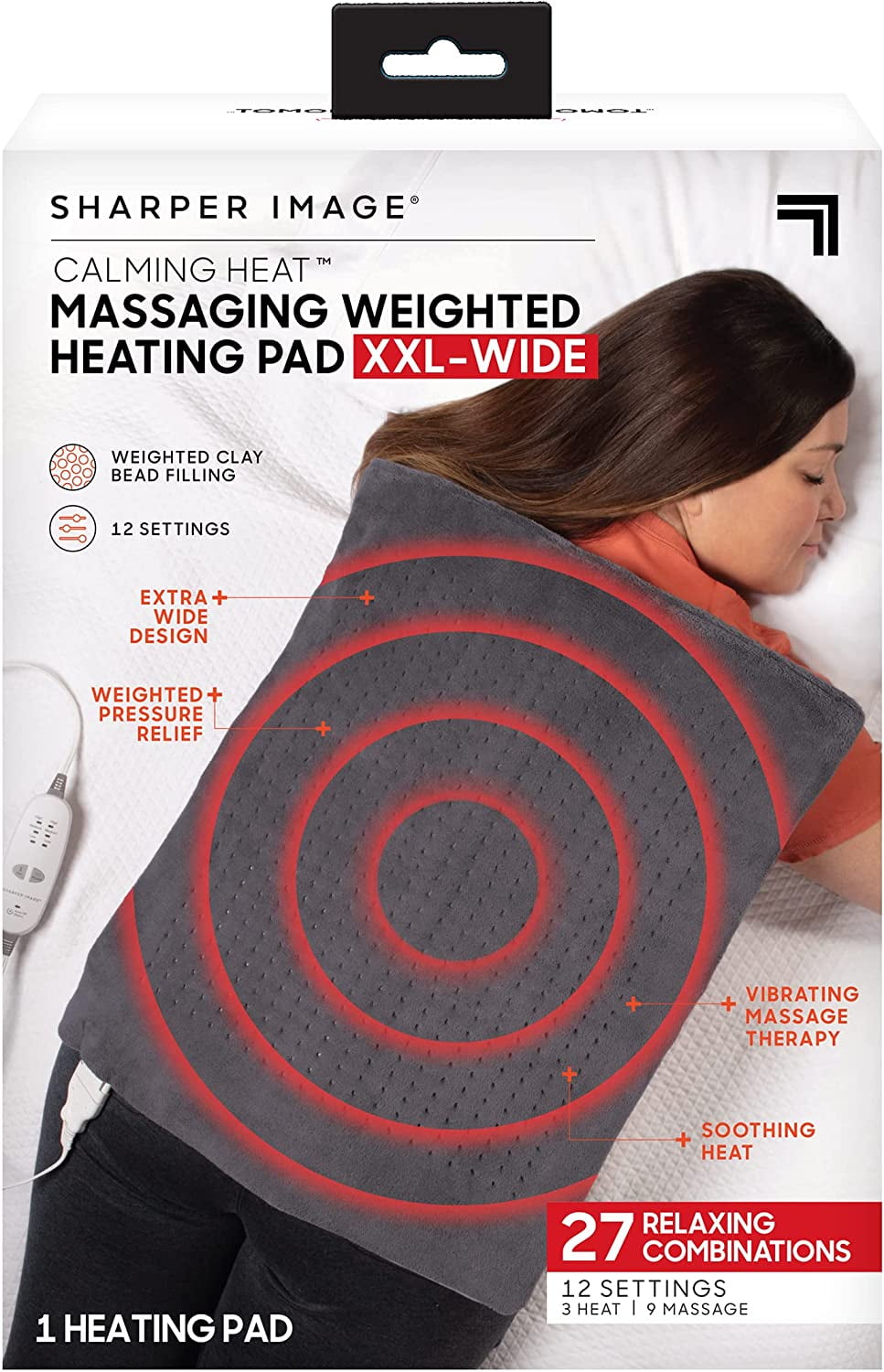 weighted heating pad