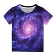 thumbnail image 2 of Edvintorg Tshirts for Kids Boys Summer Girls Tshirt Fashion Cute Printed Round Neck Short Sleeve Tops 3-14 Years Schools Outfit Children's Clothing, 2 of 4