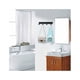 thumbnail image 2 of Perchero de pared, ganchos para abrigos de diseño de acero inoxidable, ganchos macizos para abrigos de baño para dormitorio, oficina, negro, 4 ganchos, 2 of 5