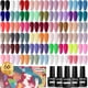 thumbnail image 1 of Set de esmaltes de uñas en gel JODSONE, 60 unidades, con base y capa superior, 5 ml, 1 of 8