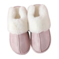 thumbnail image 1 of Zapatillas de felpa casuales zapatos de casa antideslizantes hombres mujeres calzado decorativo de invierno Violeta Yuyangstore Pantuflas de felpa, 1 of 8
