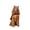 A, variant on Halloween Dog Greeter, Cocker Spaniel Halloween Figurine with Devil Costume and Pumpkin Candy Bucket, 7.08 Inch Resin Dog Statue for Front Porch Entryway Tabletop Decor