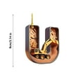 thumbnail image 3 of Matoen12 26 Letters Building Vehicle Christmas Decorations Christmas Tree Pendants, 3 of 5