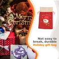 thumbnail image 2 of Billuyoard 2 bolsas de regalo de arpillera de Navidad para vacaciones, organizador de envoltura con cordón de gran capacidad, paquetes de Type3 NO3, 2 of 6